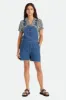 Christina Short Overall - Indigo Rinse sold by Brixton