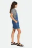 Christina Short Overall - Indigo Rinse sold by Brixton