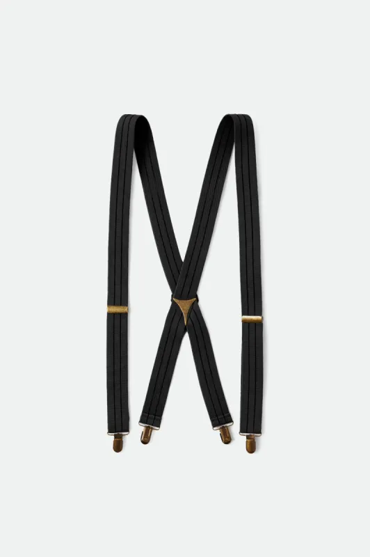 Done Proper Suspender - Black sold by Brixton