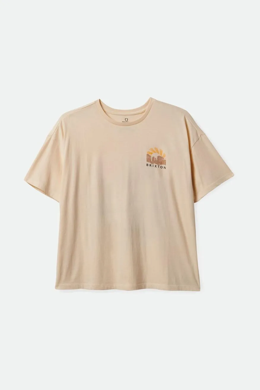 Cultivate Oversized Boyfriend Tee - Whitecap sold by Brixton product image thumbnail 3