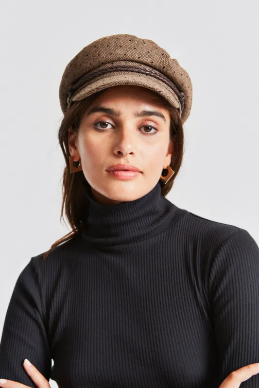 Ashland Cap - Brown/Black sold by Brixton