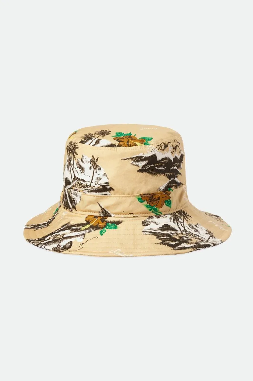 Petra Packable Bucket Hat - Straw sold by Brixton product image thumbnail 2
