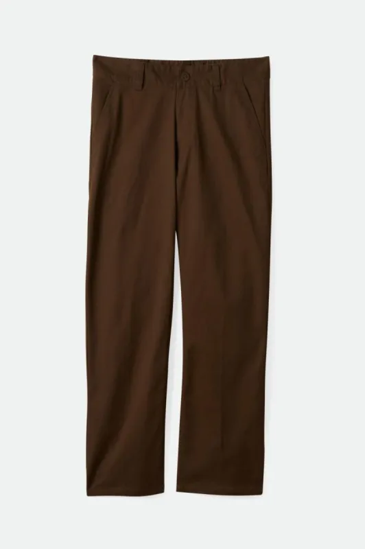 Choice Chino Relaxed Pant - Desert Palm sold by Brixton