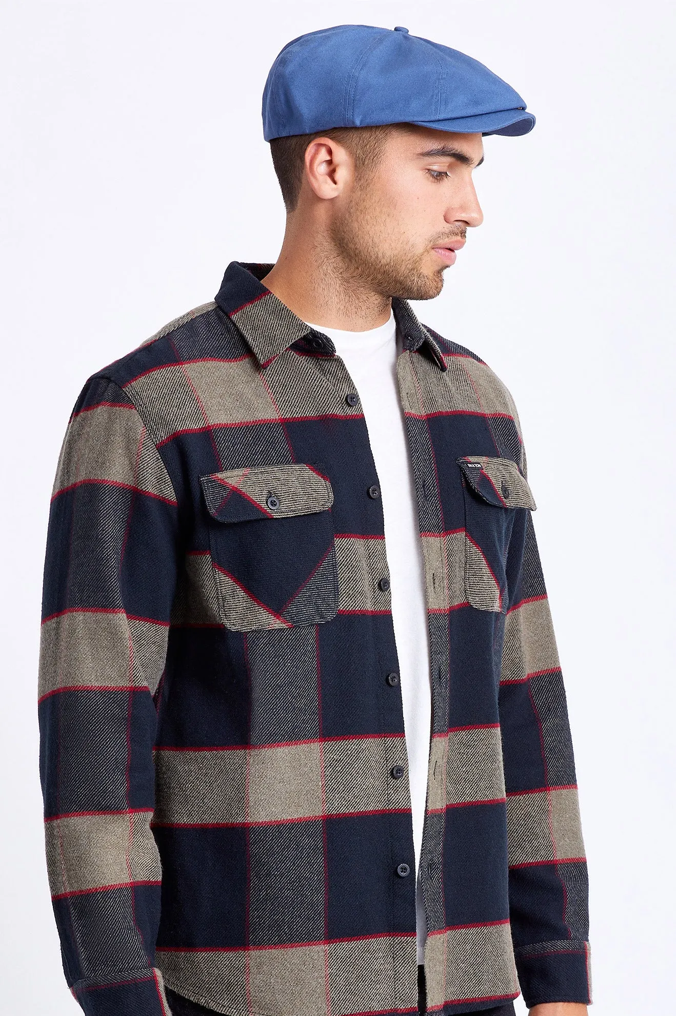 Brood Snap Cap - Joe Blue Sun Wash sold by Brixton product image thumbnail 4