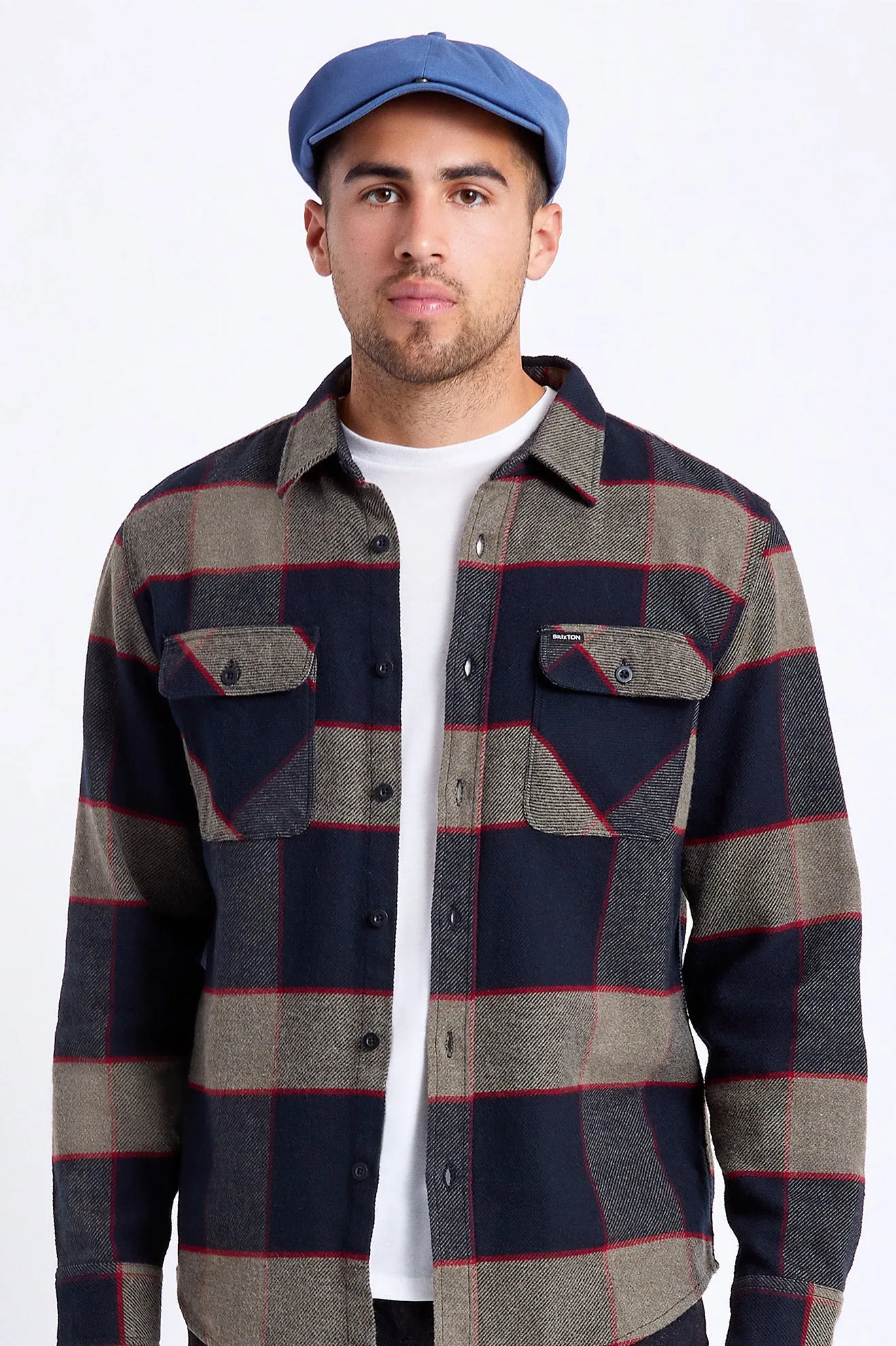 Brood Snap Cap - Joe Blue Sun Wash sold by Brixton product image thumbnail 3