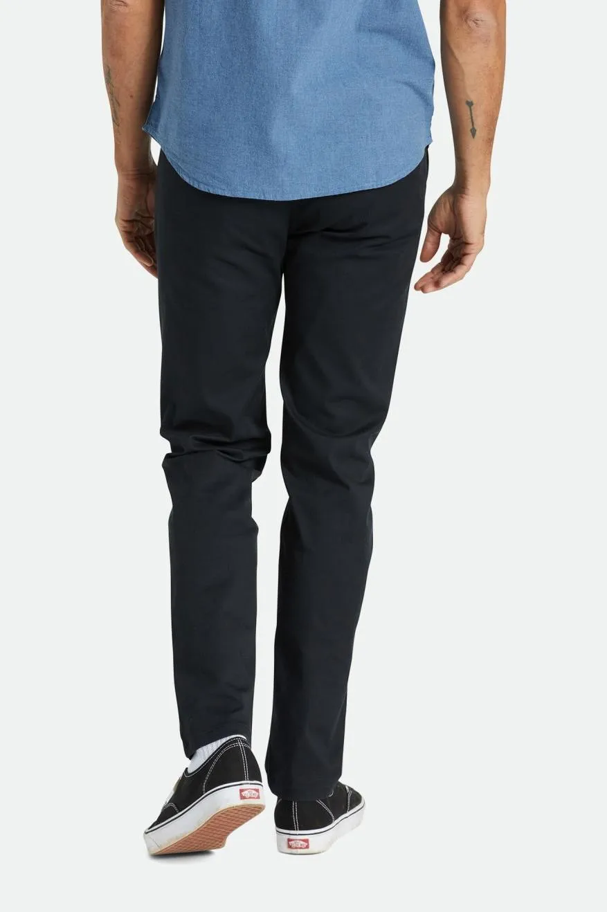 Choice Chino Slim Pant - Black sold by Brixton product image thumbnail 4