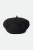 Audrey II Beret - Black Boucle sold by Brixton