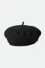 Audrey II Beret - Black Boucle sold by Brixton