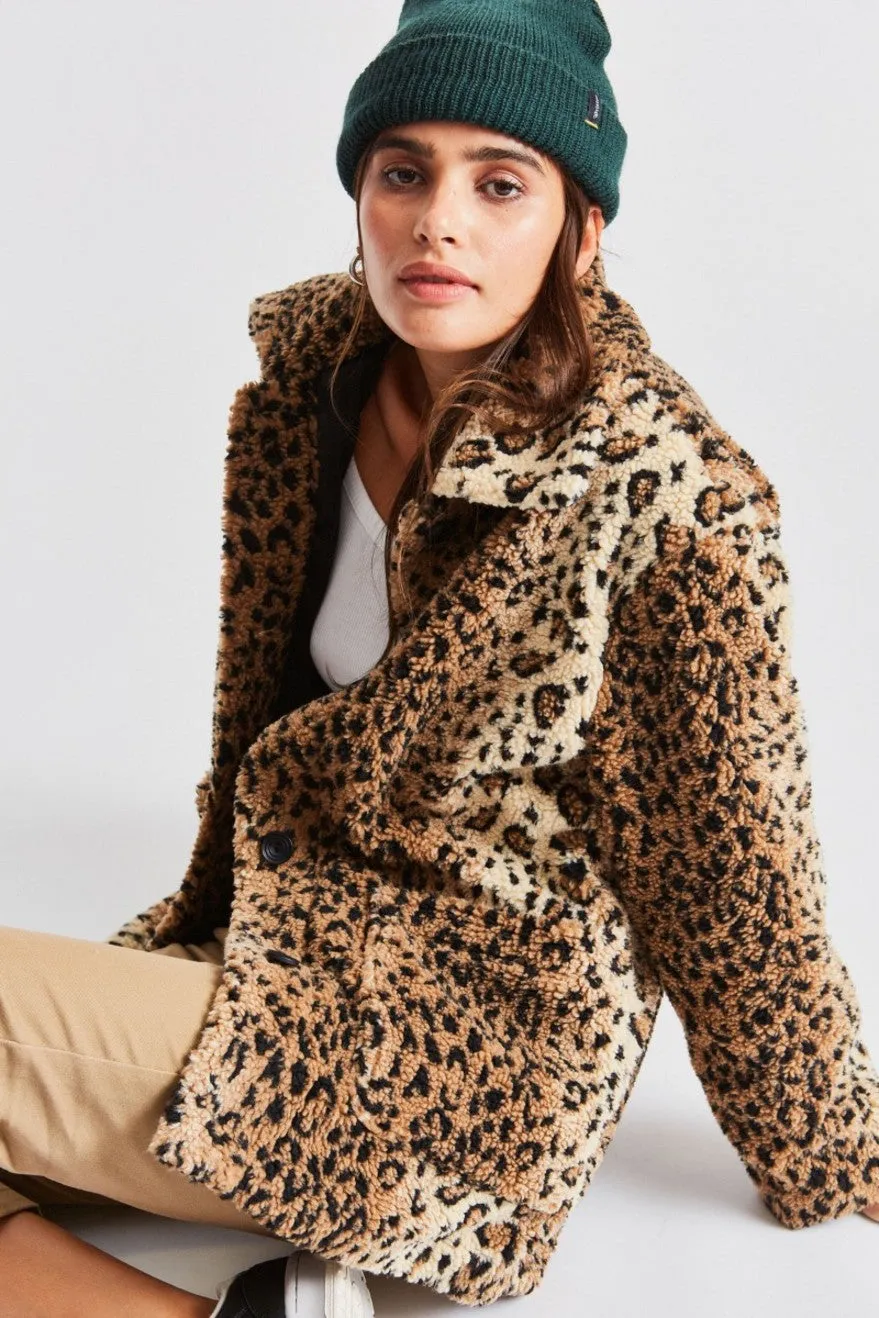 Bern Coat - Leopard sold by Brixton product image thumbnail 3