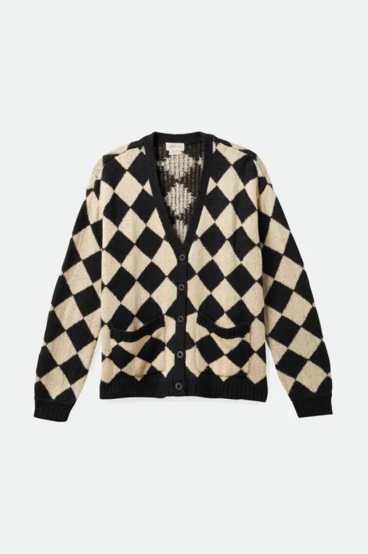 Keene Cardigan - Black sold by Brixton