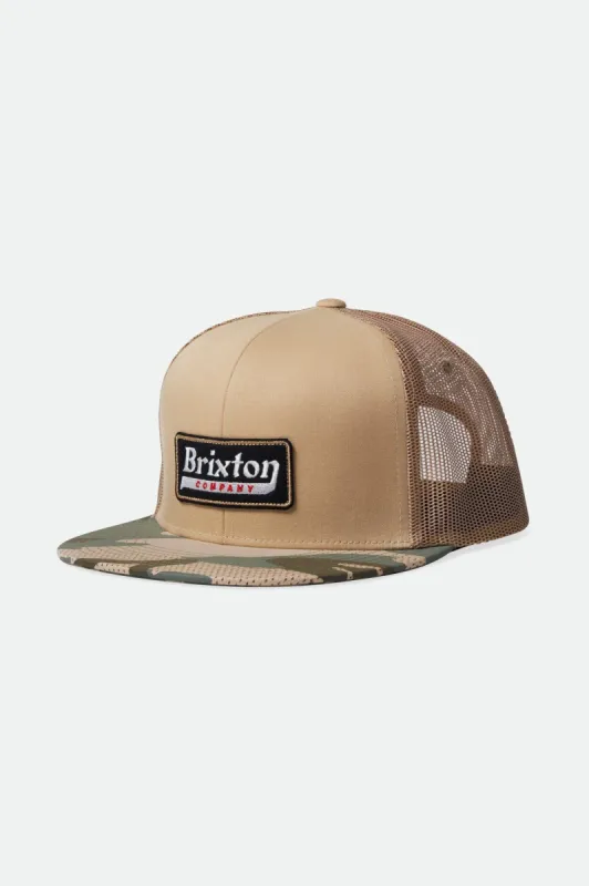 Steadfast HP Trucker Hat - Mojave/Tear Drop Camo sold by Brixton
