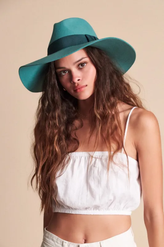 Piper Hat - Sea Green sold by Brixton