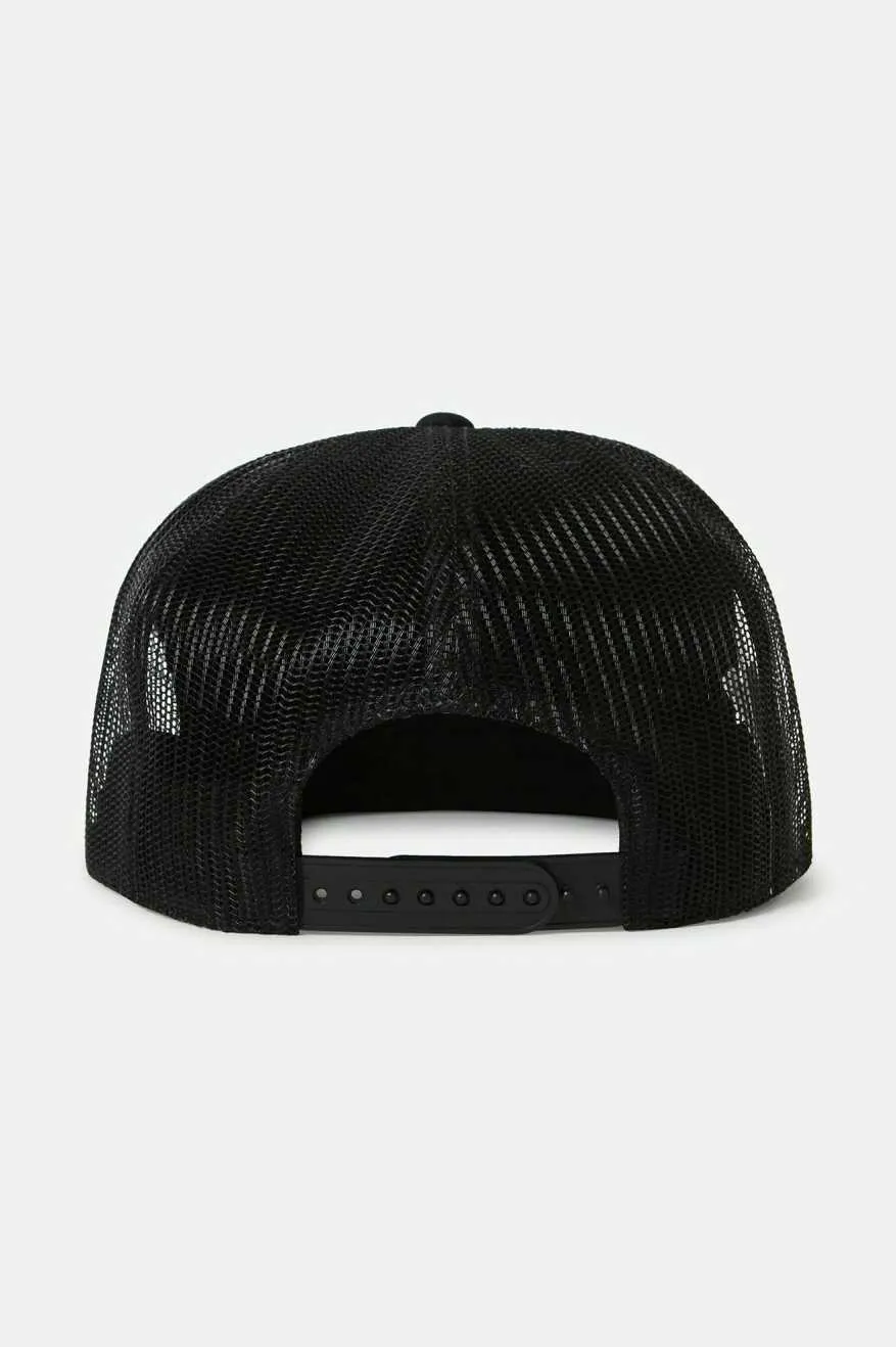 Neon Fallbrook Snapback - Black/Pink/Black sold by Brixton product image thumbnail 2