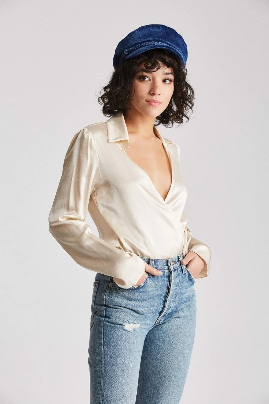 Fiddler Women Cap - Blue Cord sold by Brixton product image thumbnail 2