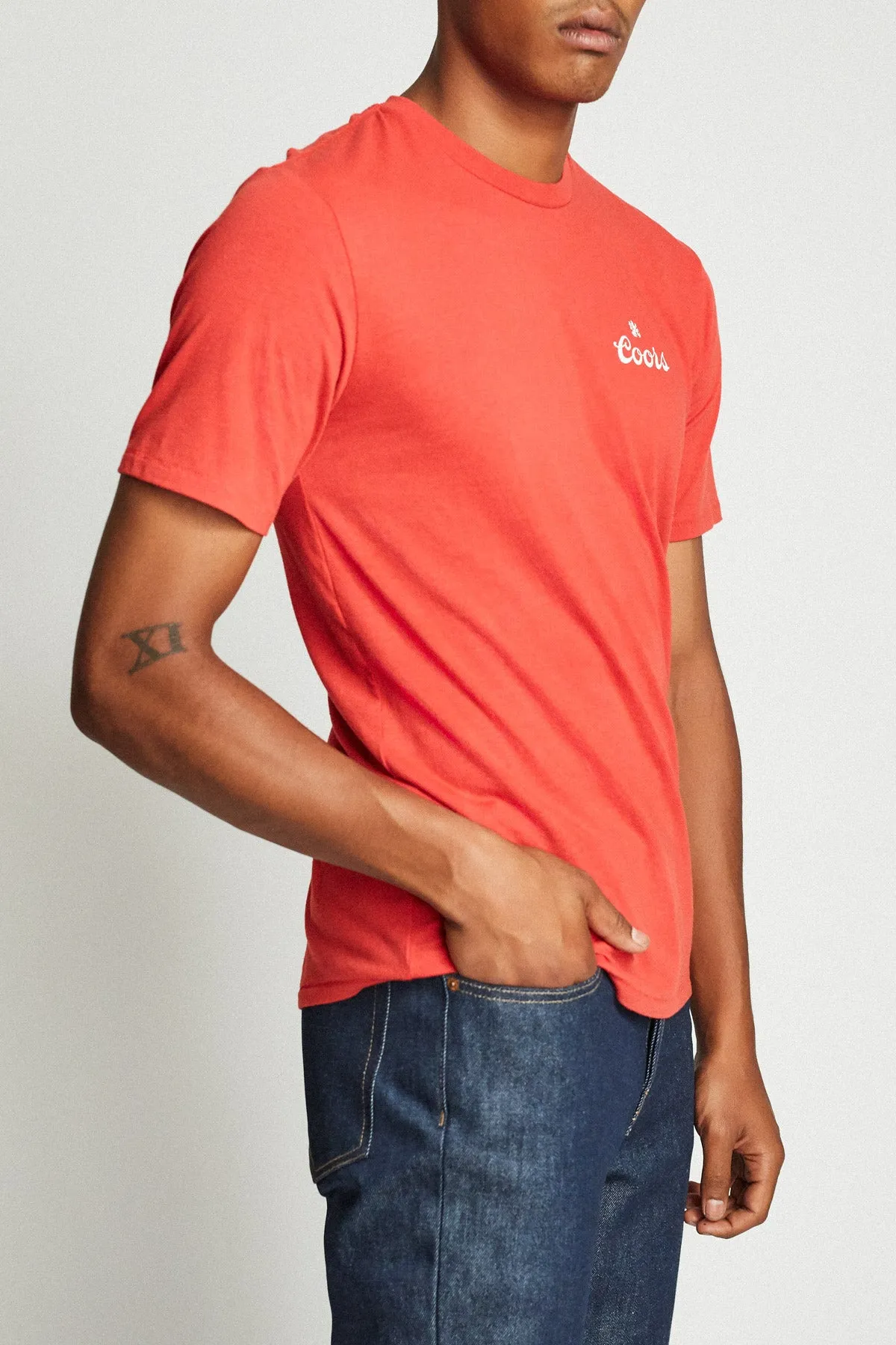 Cask II S/S Premium Tee - Red sold by Brixton product image thumbnail 4
