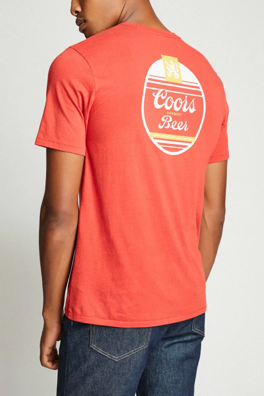 Cask II S/S Premium Tee - Red sold by Brixton product image thumbnail 3
