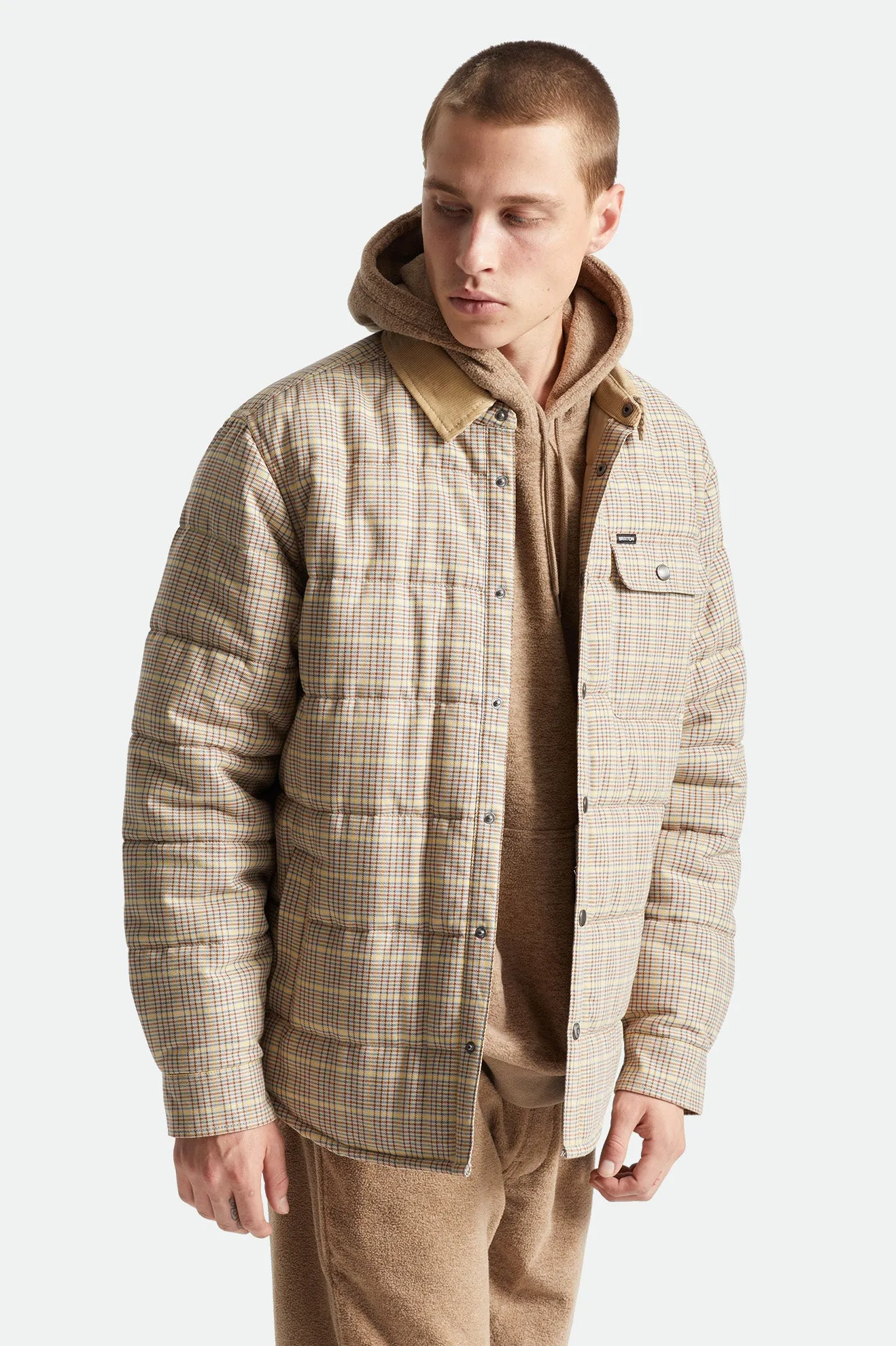 Cass Jacket - Primary Plaid sold by Brixton