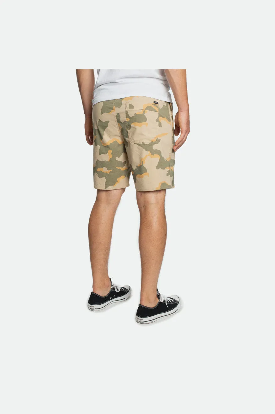 Steady Crossover Short - Desert Camo sold by Brixton