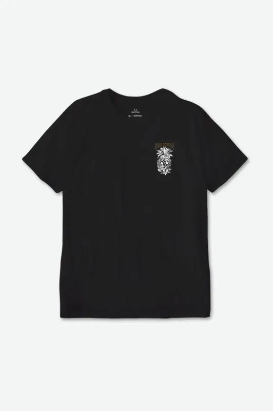 Dargan S/S Standard Tee - Black sold by Brixton