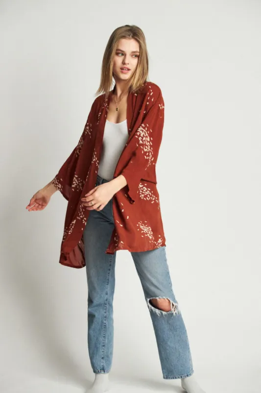 Evangeline Kimono - Henna sold by Brixton