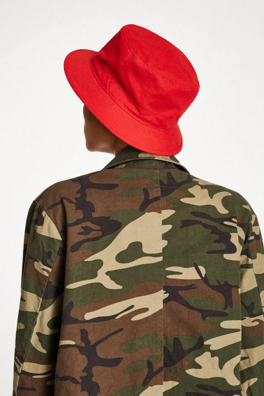 Stowell Bucket Hat - Red sold by Brixton product image thumbnail 5