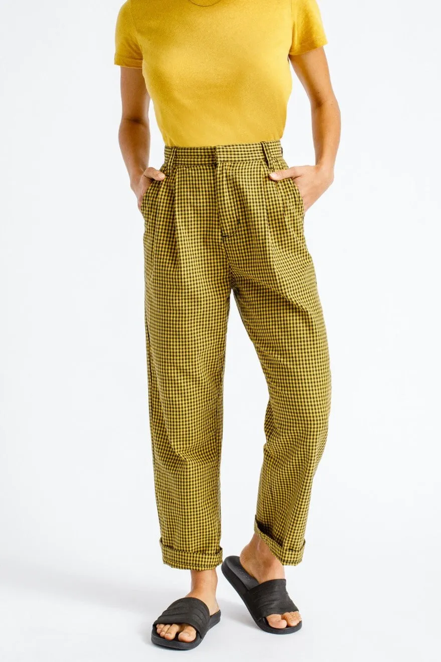 Natalia Trouser Pant - Sunset Yellow sold by Brixton