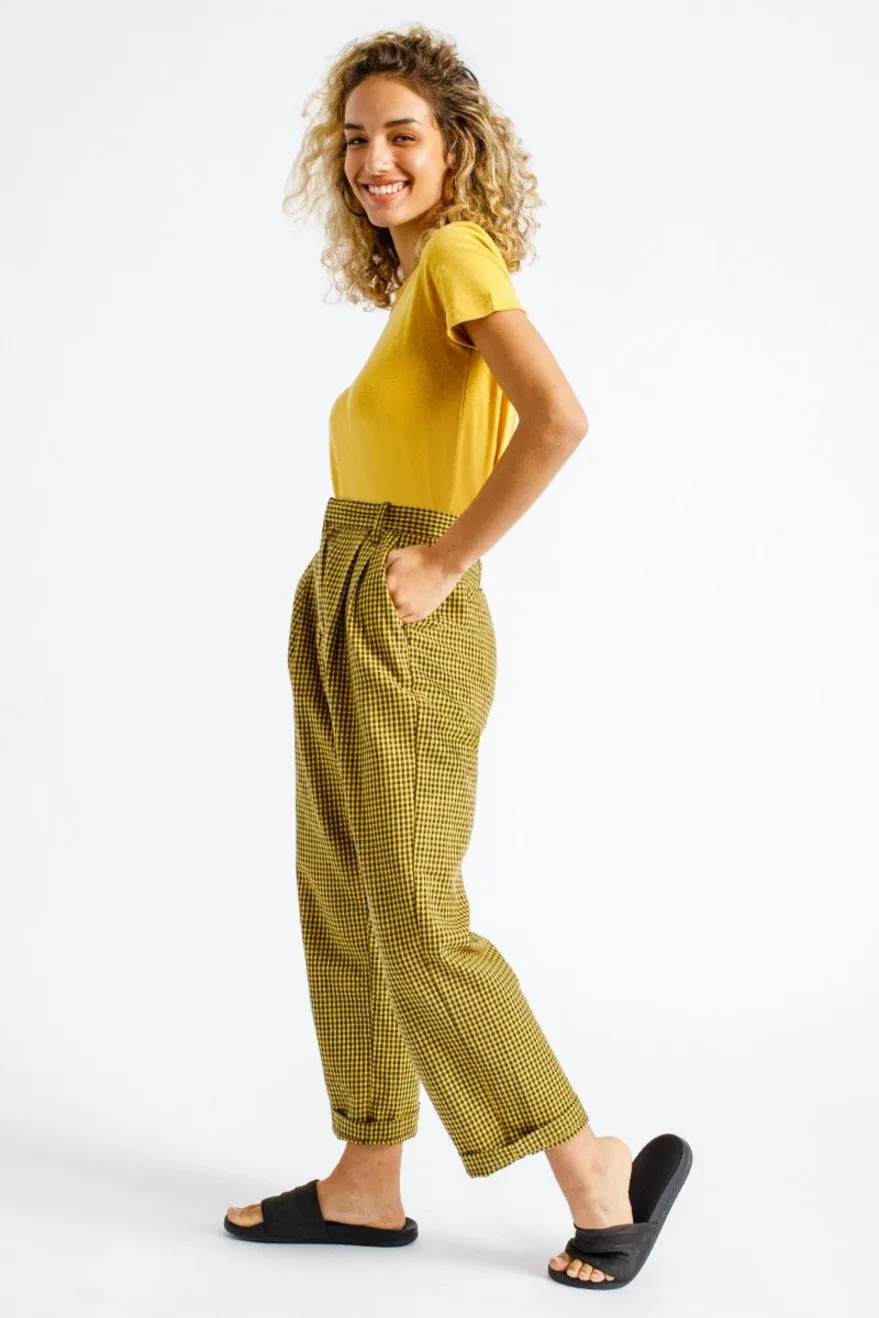 Natalia Trouser Pant - Sunset Yellow sold by Brixton product image thumbnail 3