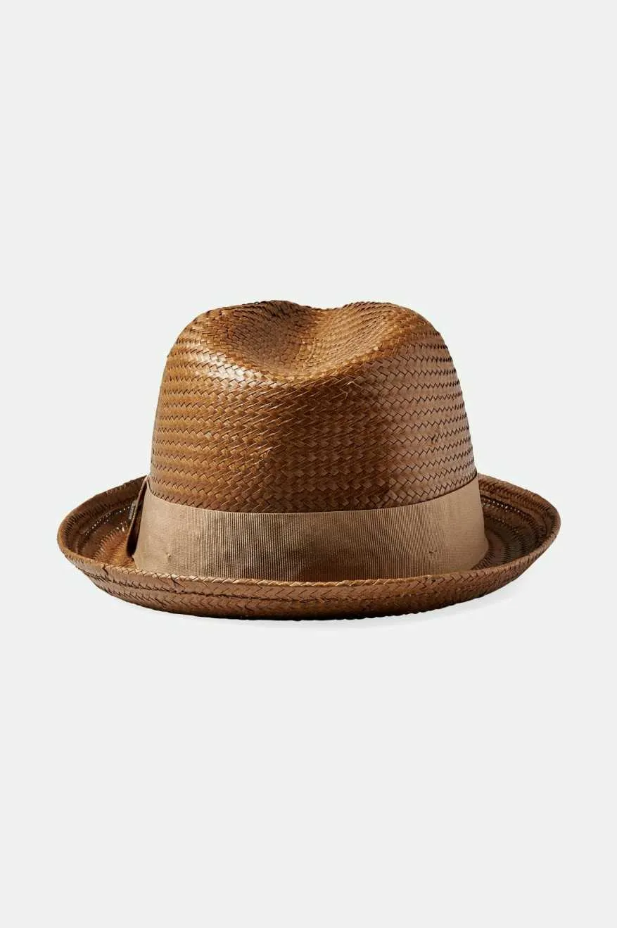 Castor Fedora - Toffee/Bronze sold by Brixton product image thumbnail 2