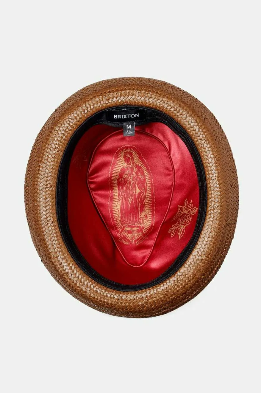 Castor Fedora - Toffee/Bronze sold by Brixton product image thumbnail 4