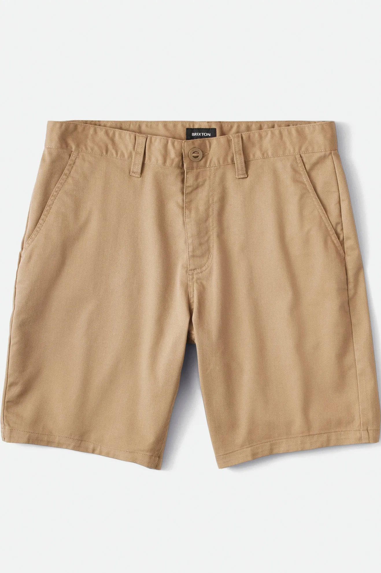 Choice Chino Short 9" - Khaki sold by Brixton