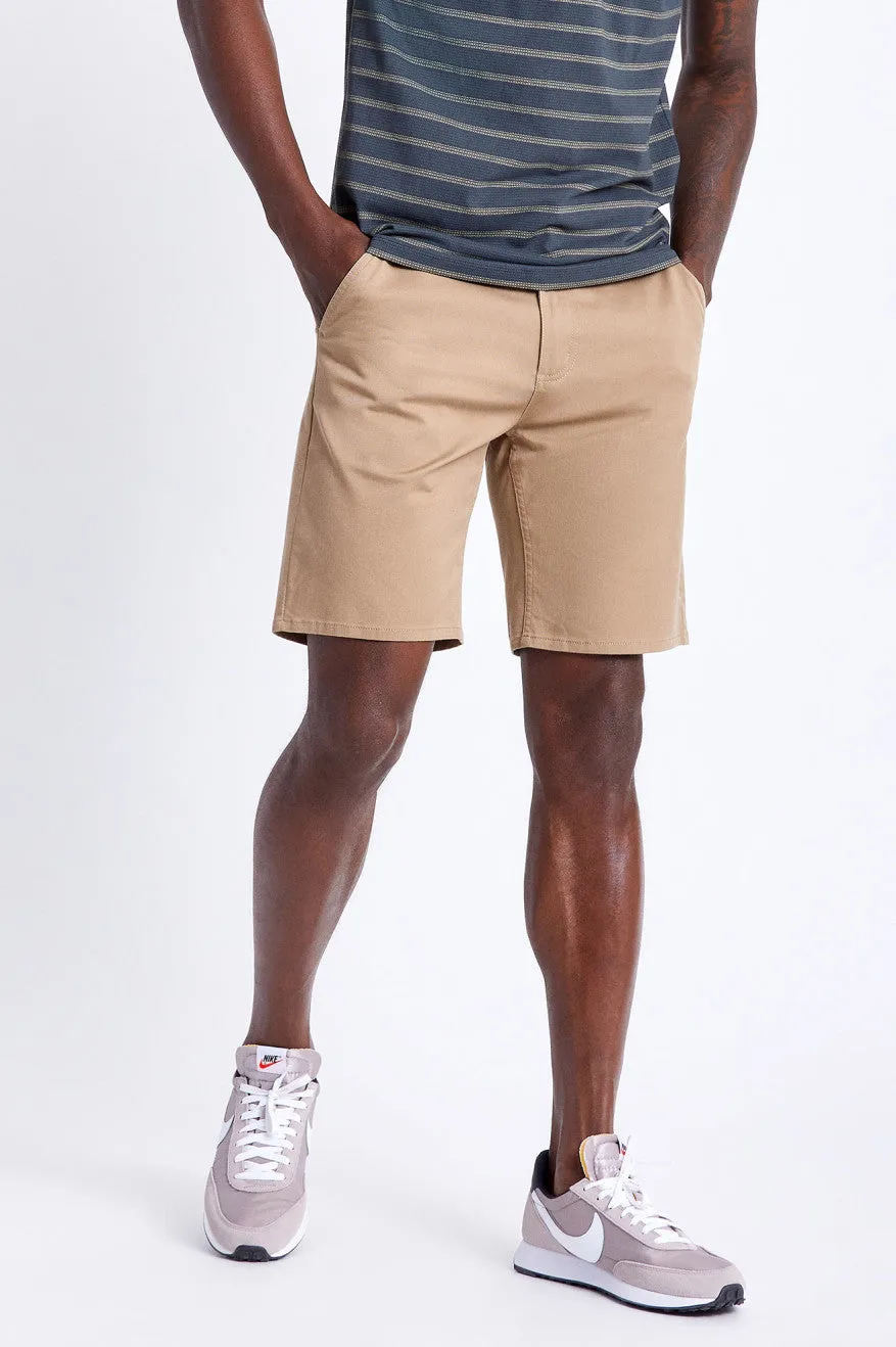 Choice Chino Short 9" - Khaki sold by Brixton product image thumbnail 2
