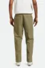Surplus Herringbone Relaxed Trouser Pant - Olive Surplus sold by Brixton