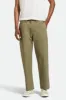 Surplus Herringbone Relaxed Trouser Pant - Olive Surplus sold by Brixton