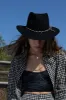 Messer Western Fedora - Black/Multi sold by Brixton