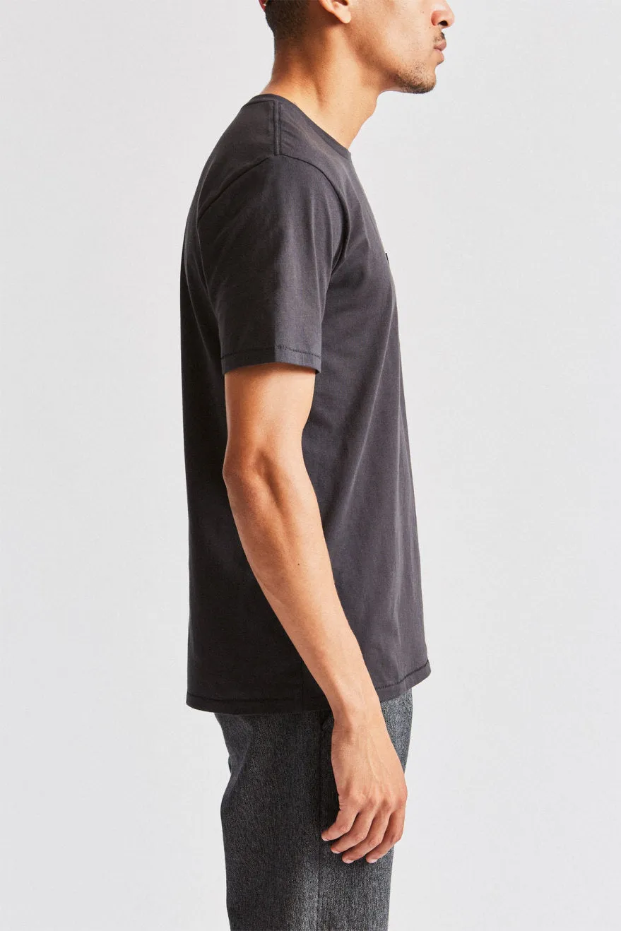 Basic S/S Pocket Tee - Washed Black sold by Brixton product image thumbnail 3