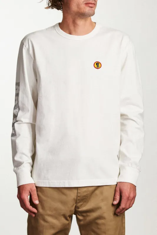 Fang L/S Knit - Off White sold by Brixton