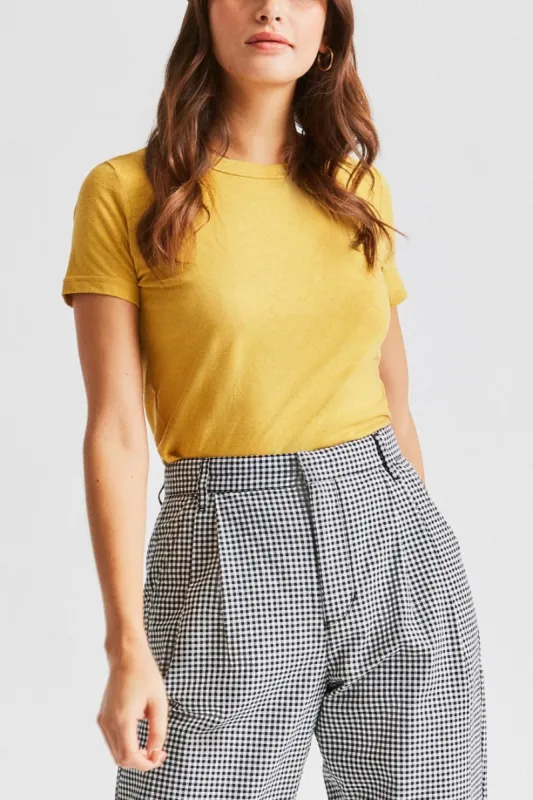 Karlie S/S Tee - Sunset Yellow sold by Brixton