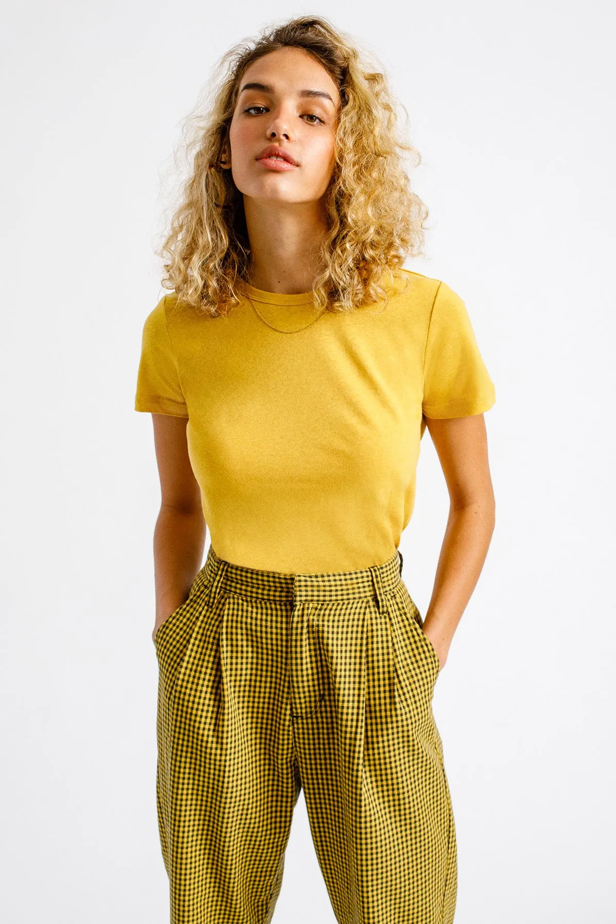 Karlie S/S Tee - Sunset Yellow sold by Brixton product image thumbnail 2