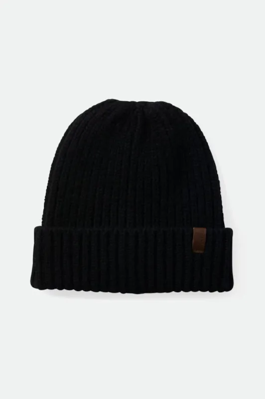 Heist Reserve Cashmere Beanie - Black sold by Brixton