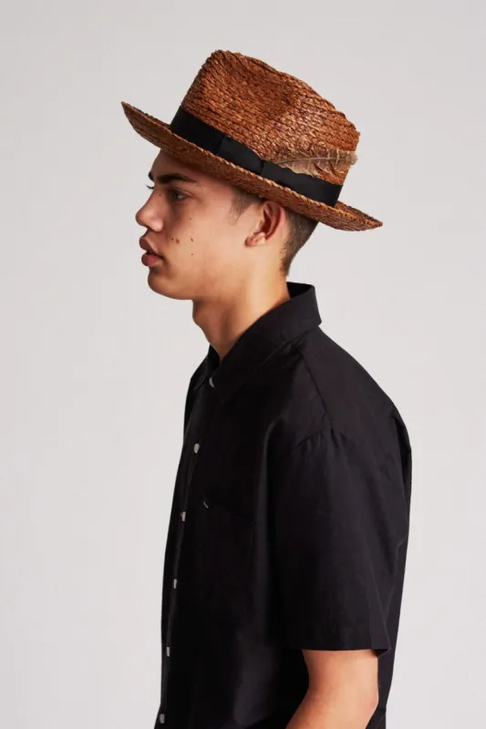 Crosby II Fedora - Brown sold by Brixton