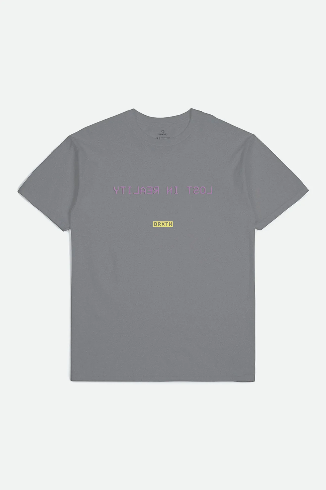 Reflect S/S Tailored Tee - Pebble sold by Brixton