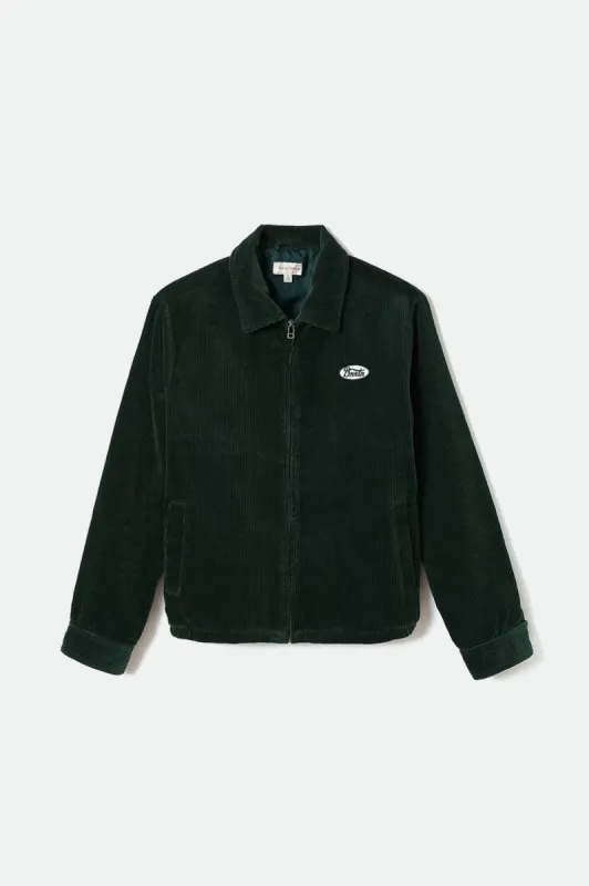 Utopia Jacket - Emerald sold by Brixton