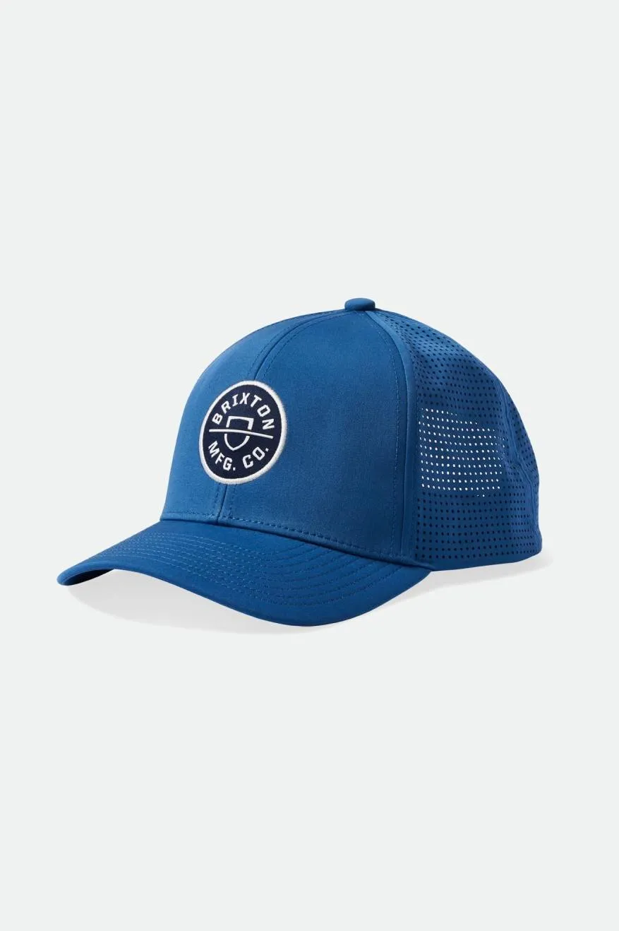 Crest Netplus MP Snapback - Pacific Blue sold by Brixton