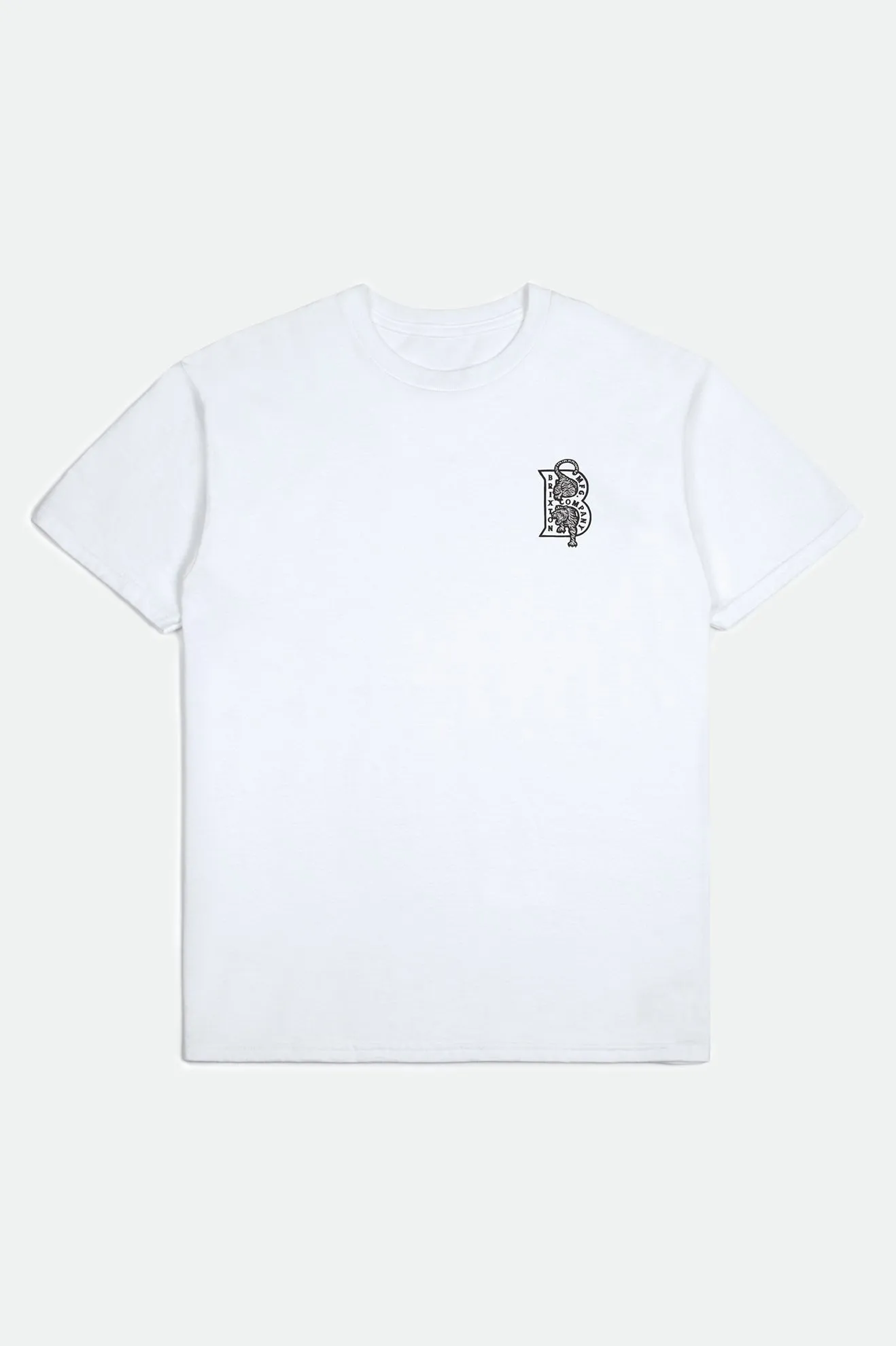 Crawler S/S Standard Tee - White sold by Brixton product image thumbnail 3