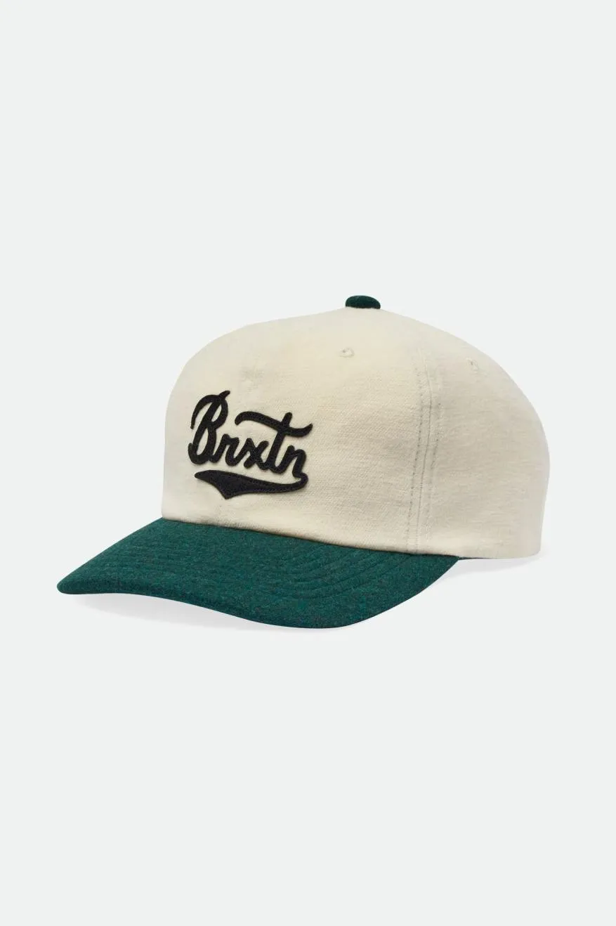 Burt MP Cap - Whitecap/Spruce sold by Brixton