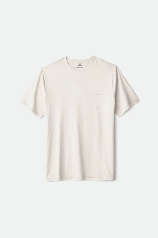 Premium Cotton S/S Pocket Tee - White sold by Brixton