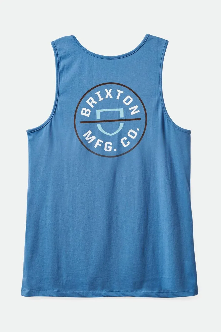 Crest Tank Top - Blue Heaven sold by Brixton product image thumbnail 3