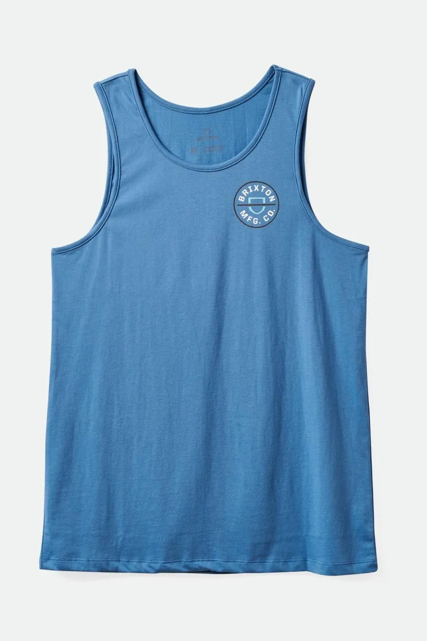 Crest Tank Top - Blue Heaven sold by Brixton product image thumbnail 2
