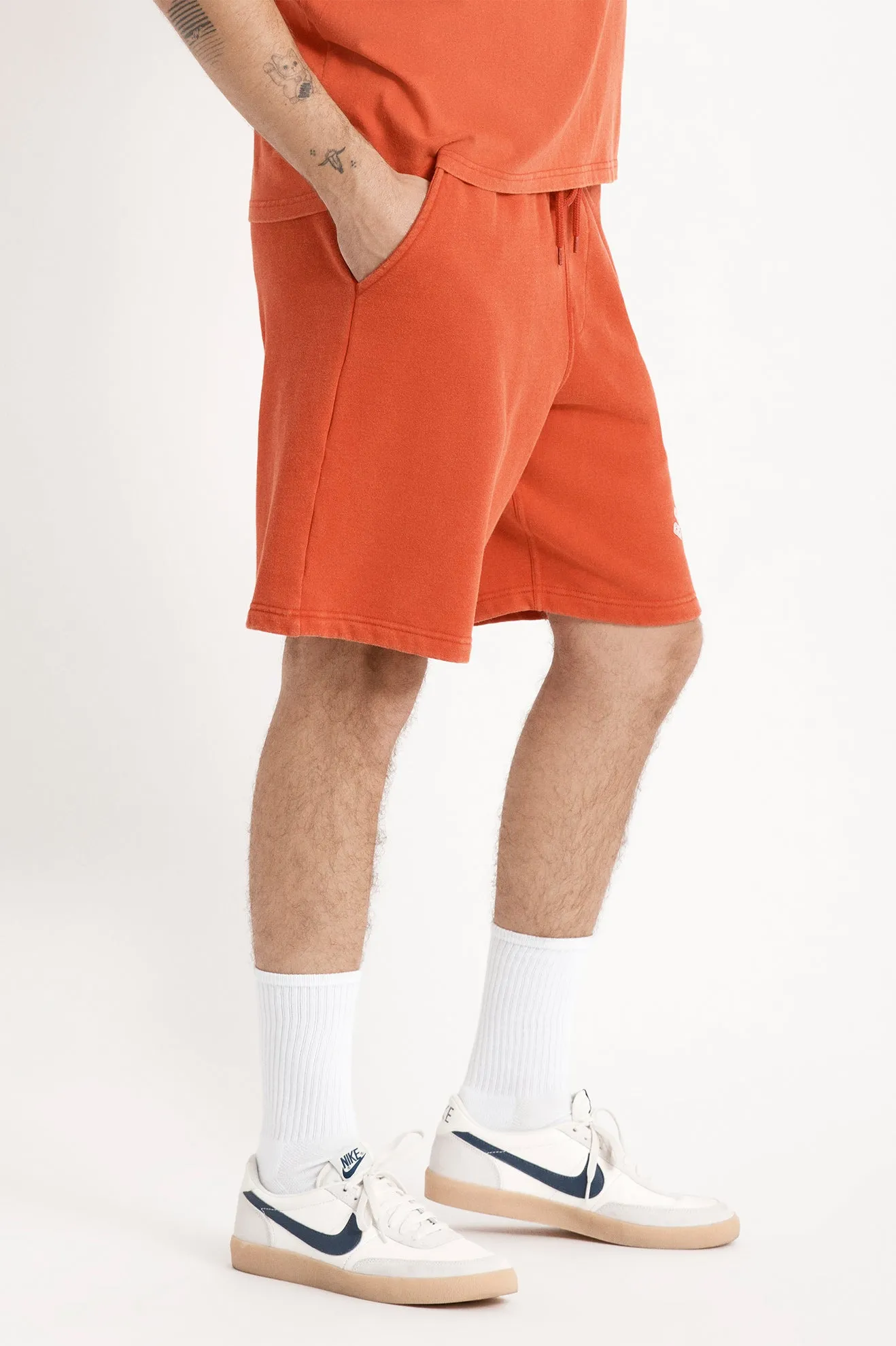 Phys. Ed. Fleece Short - Racing Red sold by Brixton product image thumbnail 3