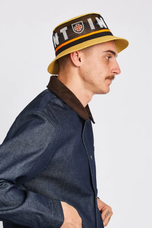 F/U Hardy Bucket Hat - Yellow sold by Brixton